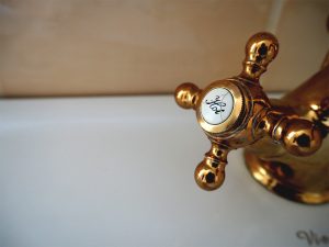 Hot water tap; image by Kirsten Marie Ebbesen, via Unsplash.com.