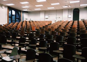 College lecture hall