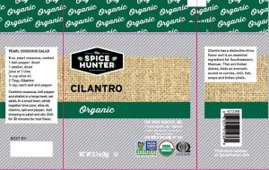 Recalled Sauer Brands Cilantro label