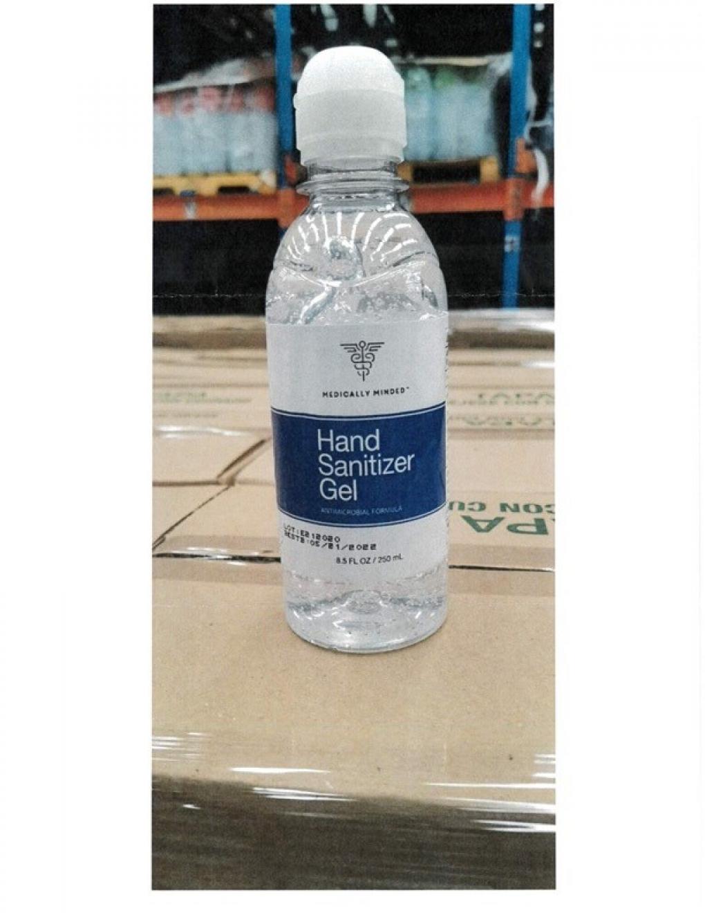Recalled hand sanitizer