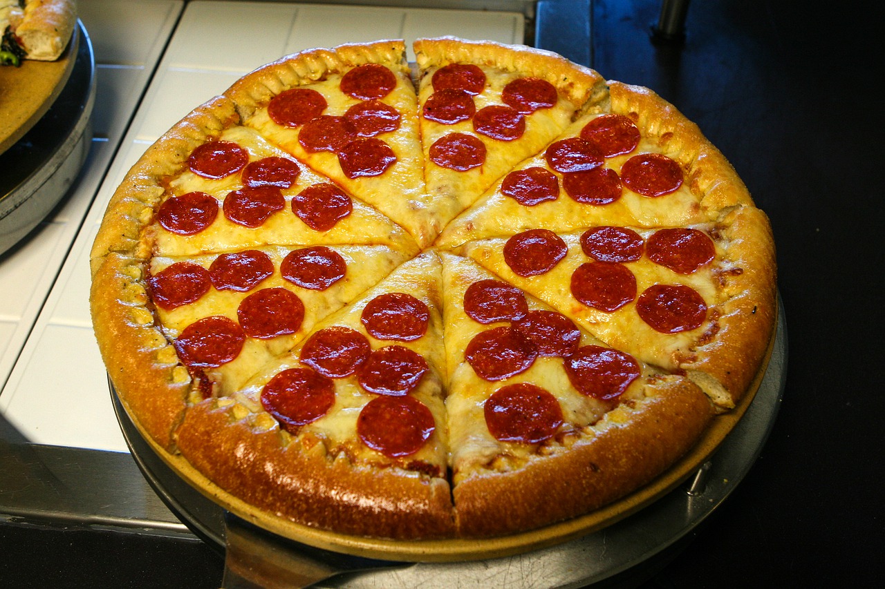 Pepperoni pizza