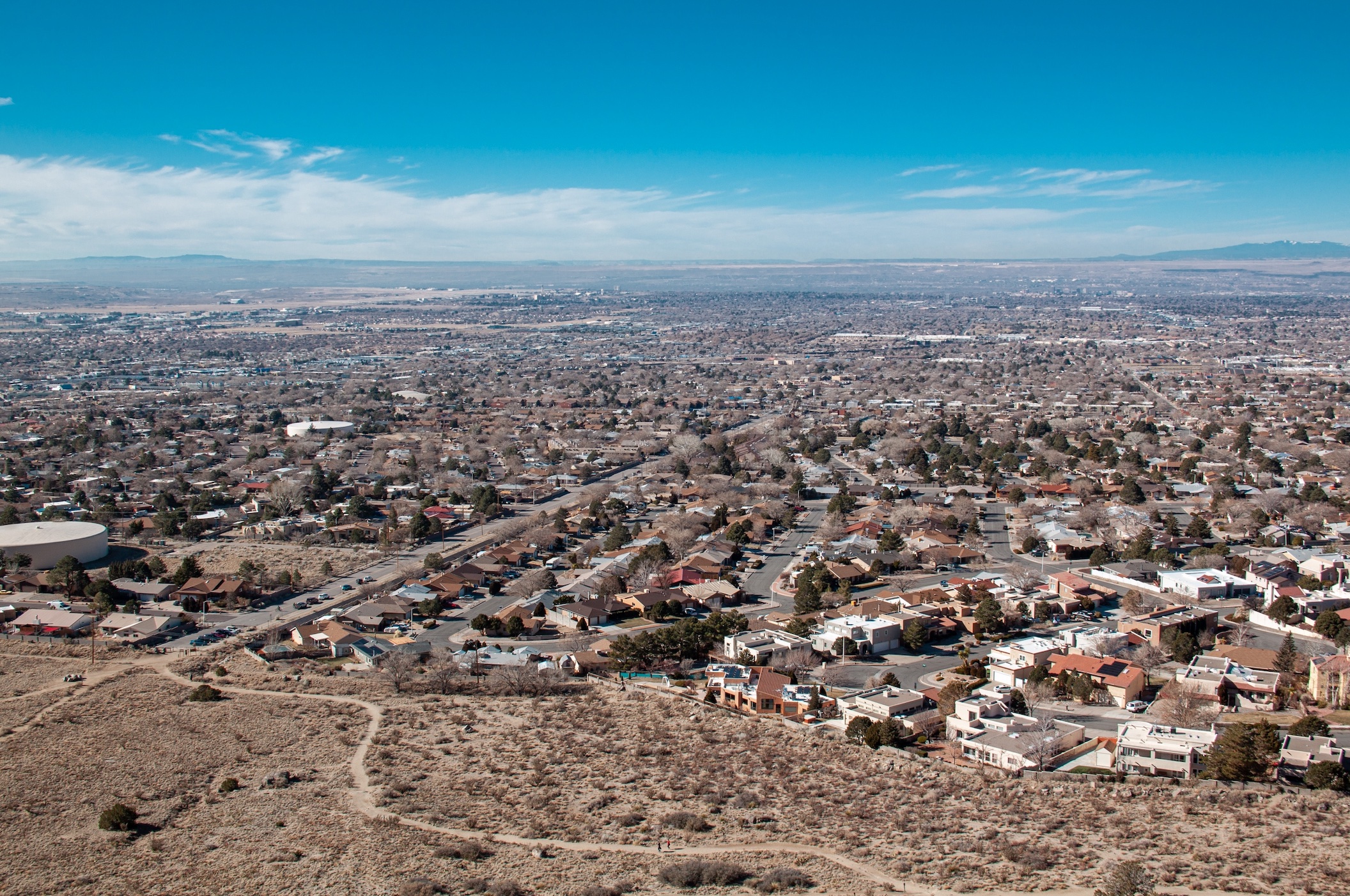 Albuquerque skyline; image by Gabriel Griego, via Unsplash.com.