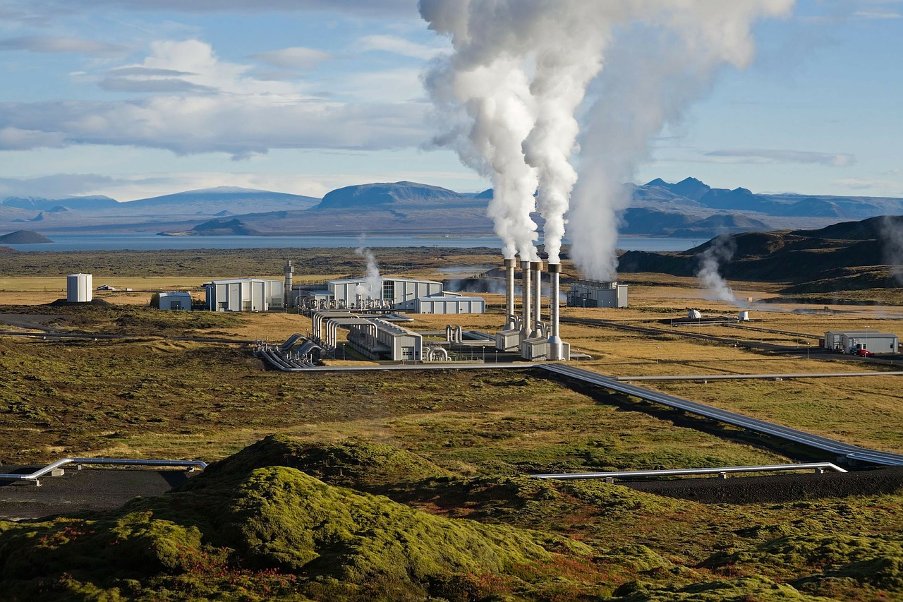 Geothermal energy plant