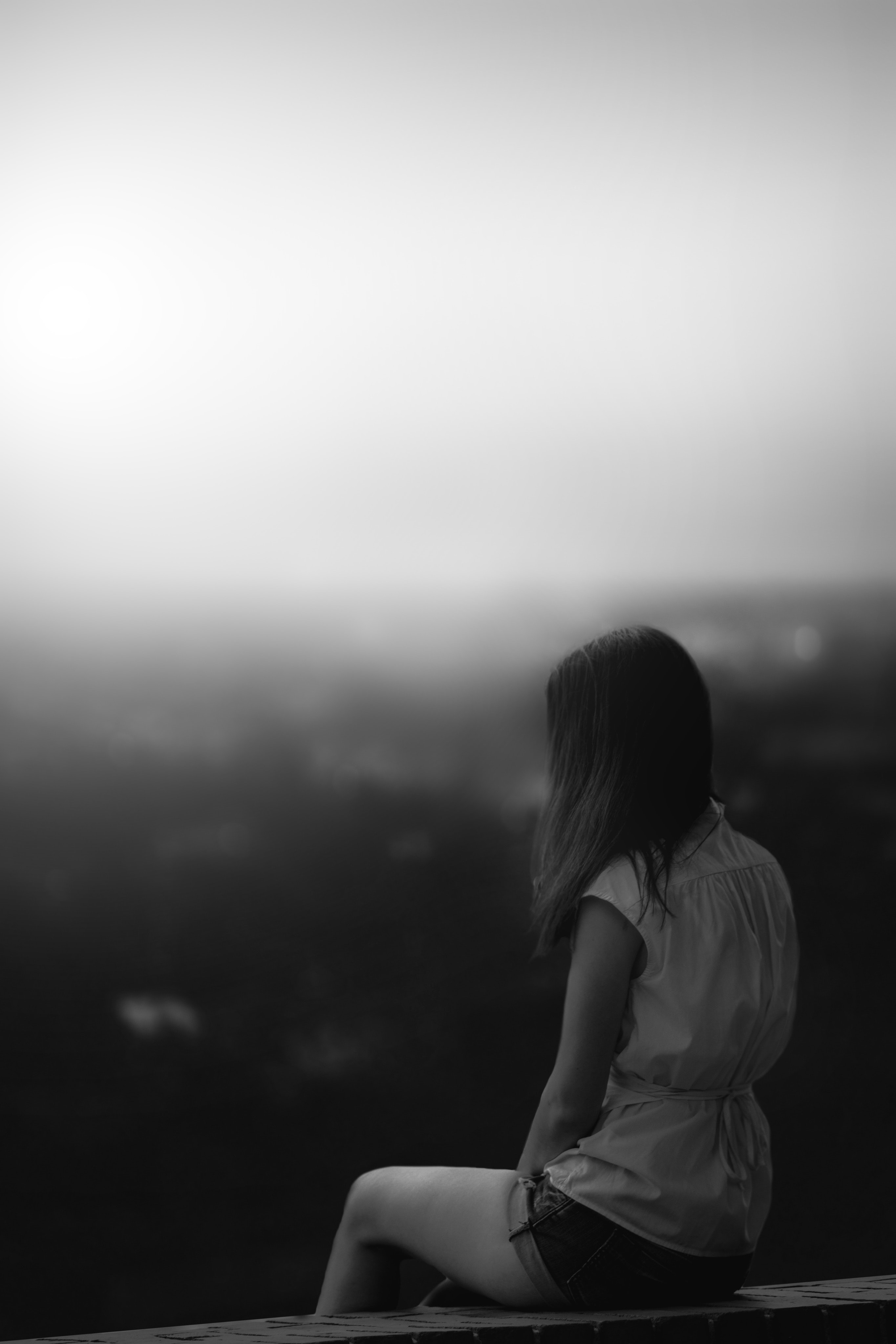 Sad girl; image by Muizur, via Unsplash.com.