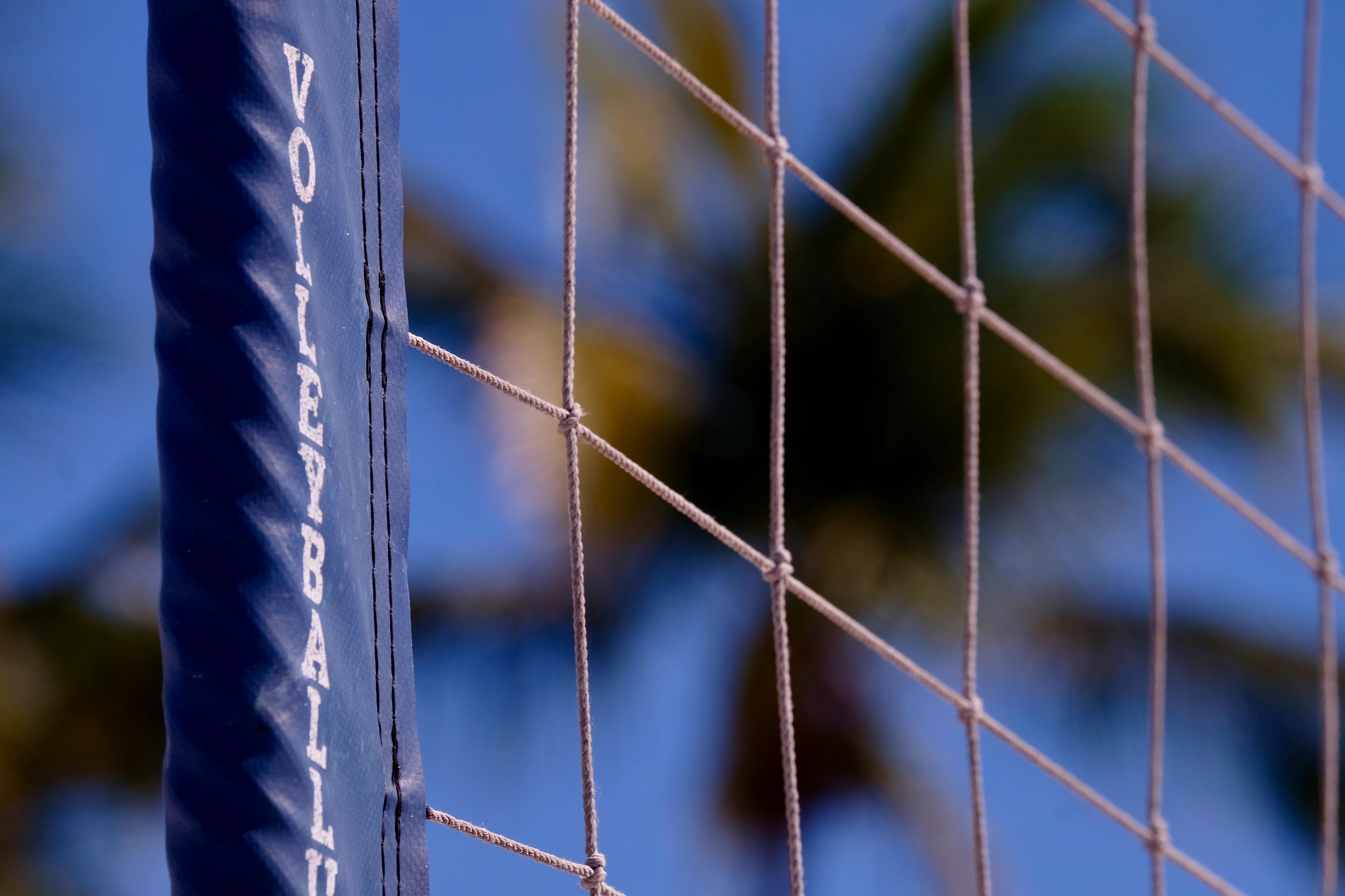 Volleyball net; image by Bruce Warrington, via Unsplash.com.