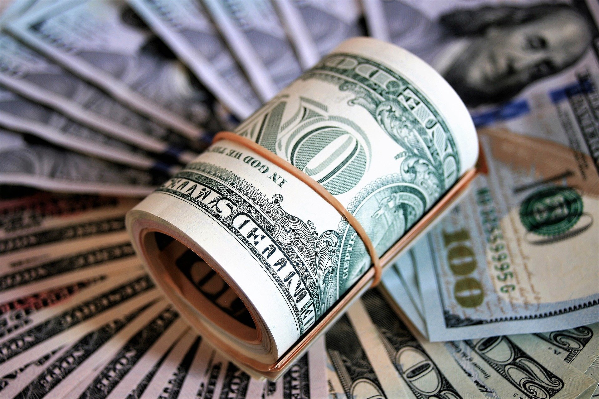 Money; image by Pasja1000, via Pixabay.com.
