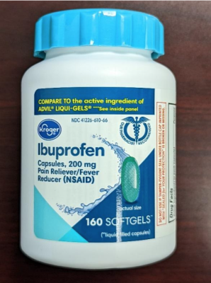 Recalled Kroger Ibuprofen
