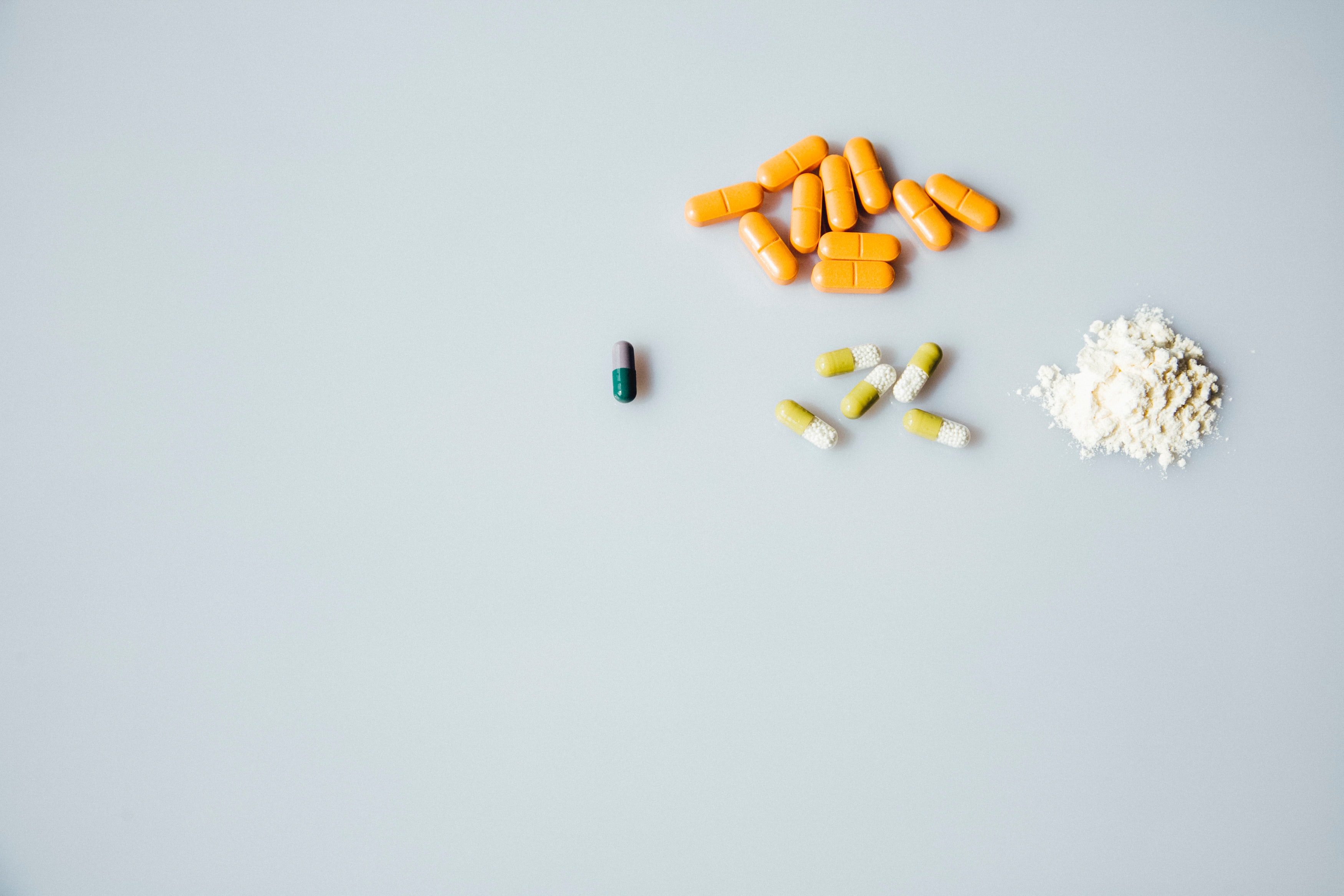 Doping drugs pills stimulant drug speed; image by Markus Spike, via Unsplash.com.