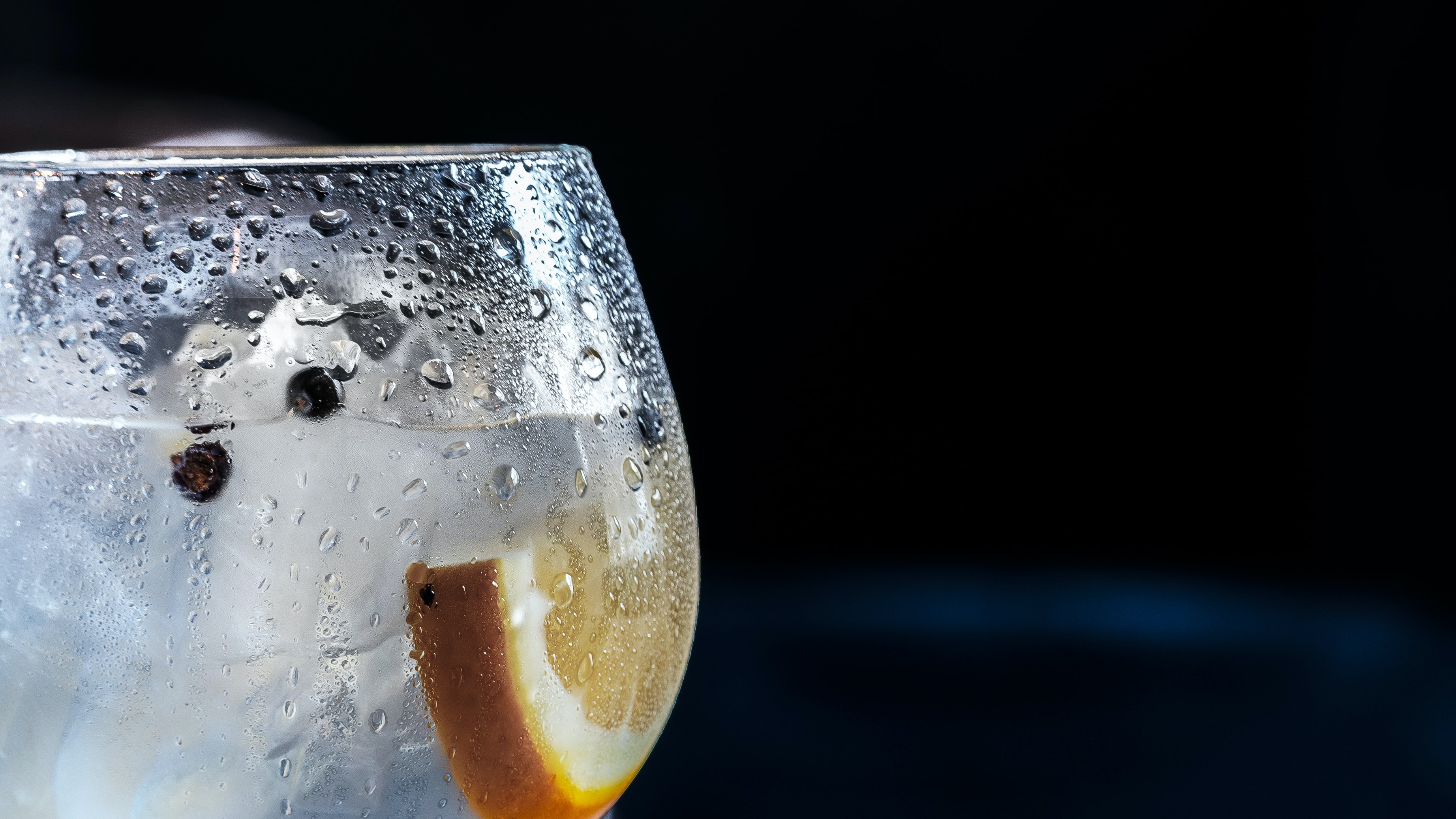 Glass of ice water with lemon; image by Jez Timms, via Unsplash.com.