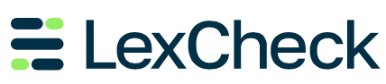 LexCheck logo courtesy of LexCheck.