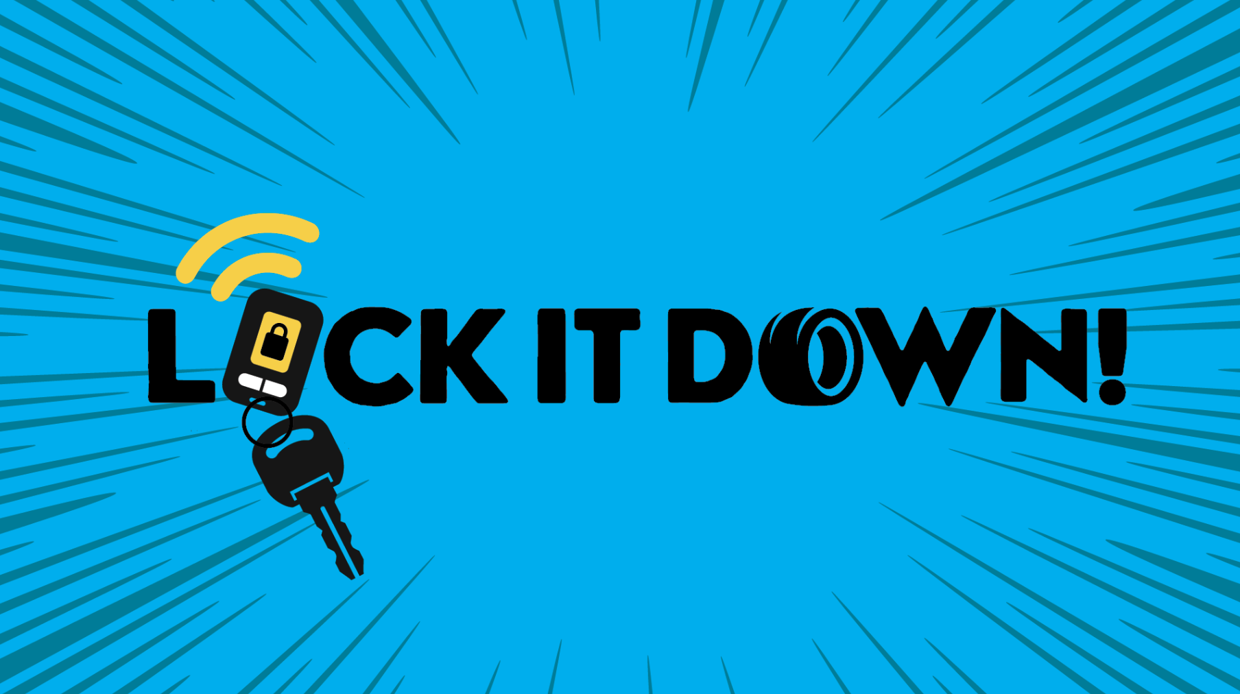 Lock It Down graphic courtesy of MVCPA and Insurance Council of Texas.