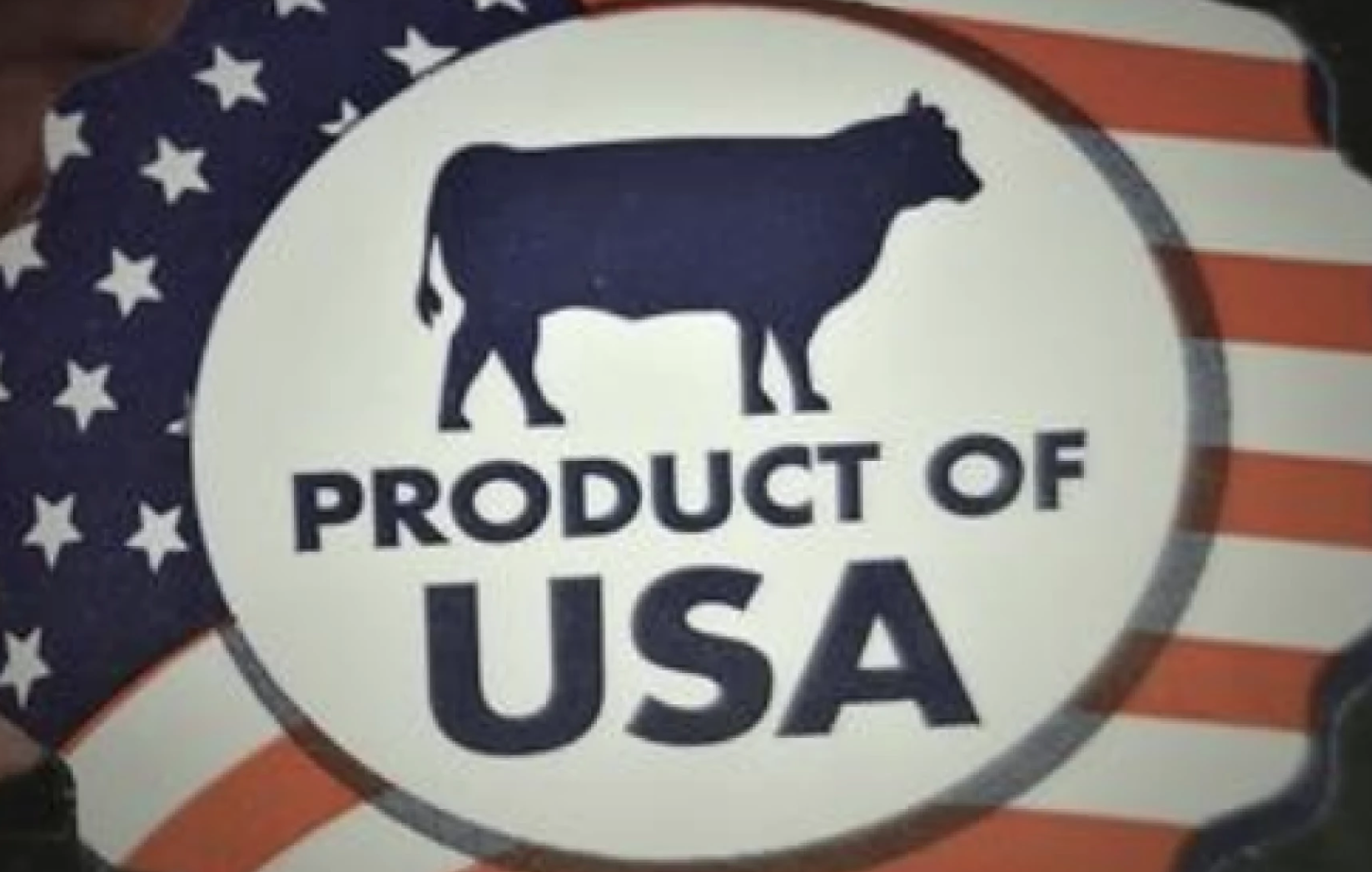 Product of U.S.A. label; courtesy of FSIS USDA, public domain.