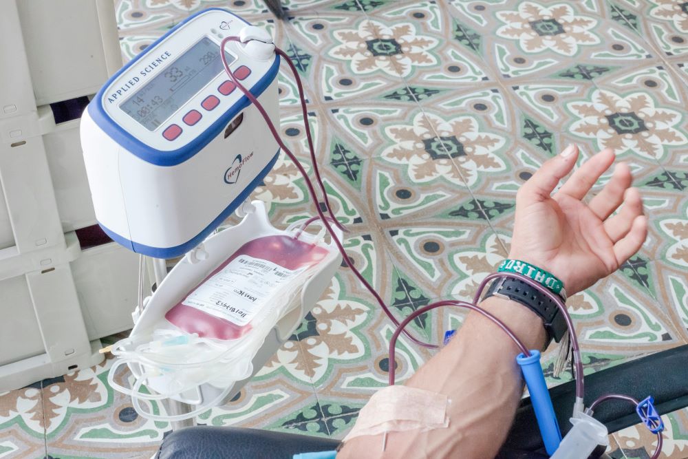 Giving Anemic Patients Transfusions Leads to Better Survival Rates