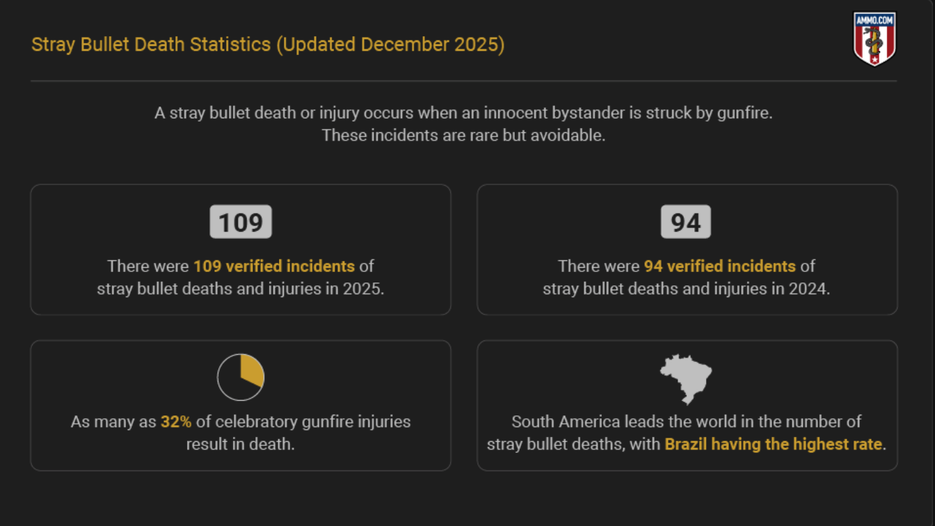 Stray Bullet Death Statistics updated December 2025; graphic by author.