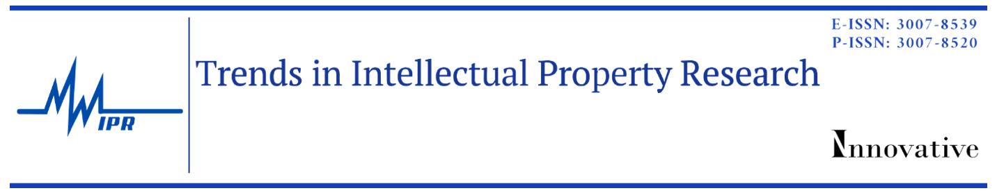 Trends in Intellectual Property Research journal logo; courtesy of IPR press release.