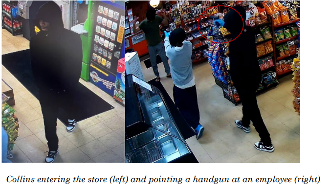 First Robbery; image from press release.