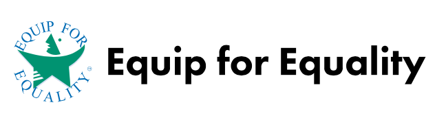 Equip for Equality logo courtesy EFE.