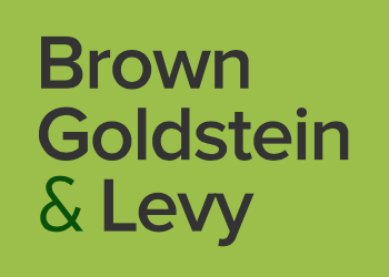 Brown Goldstein & Levy logo courtesy of BGL.